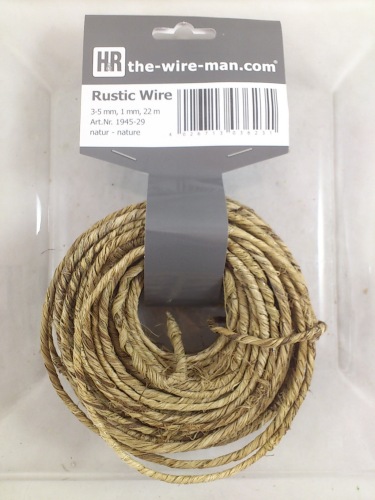 Rustic Wire nature 3-5 mm 22m.